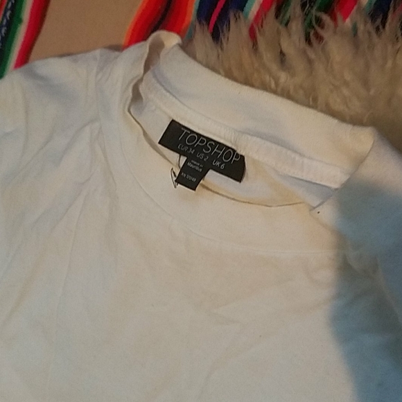 Lioness bundle Topshop crop top rust Mini w/clutch - Picture 3 of 8